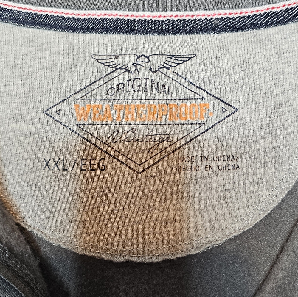 Weatherproof Gray Quarter-Zip Pullover - image 5